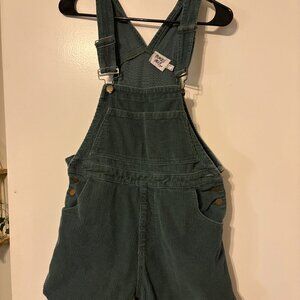 Princess Polly Green Overalls